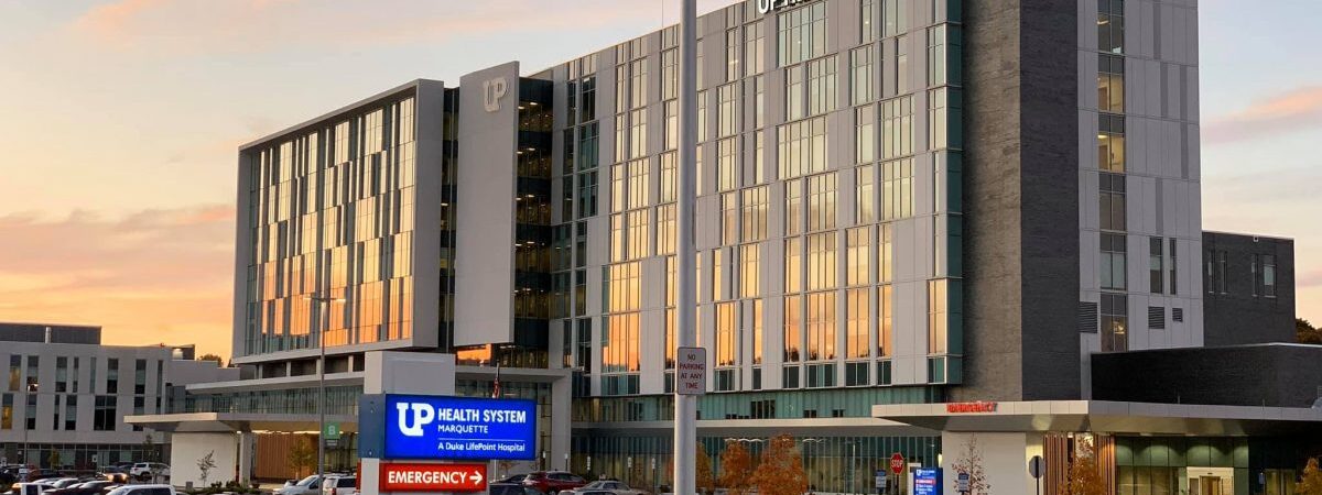 Image of the UP Health System - Marquette exterior