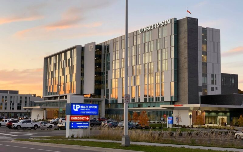 Image of the UP Health System - Marquette exterior